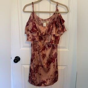 Mimi Chica Polyester Straps/Off Shoulder Baby-Doll Women’s Dress-Has Pockets🥰SzS